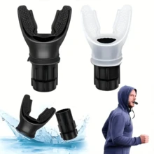 1pc Portable Abdominal Mouthpiece Breathing Trainer, Fitness Exercise Tool Suitable For Running, Swimming, Yoga And Strength Training, Outdoor Breathing Exercise Tool - Multicolor - View 1