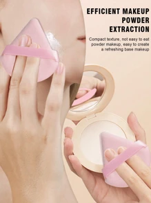 53-In-1 Makeup Tool Kit Including: 32pcs Makeup Brushes Set + 8pcs Makeup Sponges + 1pc Makeup/Wash Head Band + 2pcs Wash Wristband + 4pcs Powder Puffs + 1pc Makeup Remover Pads + 1pc Brush Cleaning Tray. Portable Makeup Tools, Suitable For Travel, Vacation, Parties. Must-Have For Summer Makeup