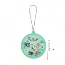 1pc Funny Korean PPULBATU Shake Shake Keychain, TWS Acrylic Keychain Bag Charm - Multicolor - View 5