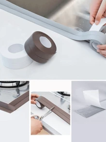 Anti-Mold Waterproof Silicone Caulk Tape, 3.2m, For Kitchen/Bathroom Sink, Toilet, Bathtub,Stickers,Wall Decal,Vinly Decal For Home Decorations,Spring Decoration Items Refesh Your Home,Rama Decoration Stickers Back To School