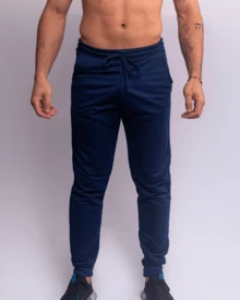 Men's Sweatpants - 藏蓝色 - 查看 1