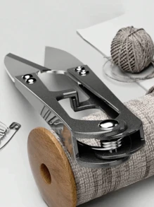 1pc Stainless Steel U Shape Sewing Scissors For Home Use, Small Size Ideal For DIY Sewing