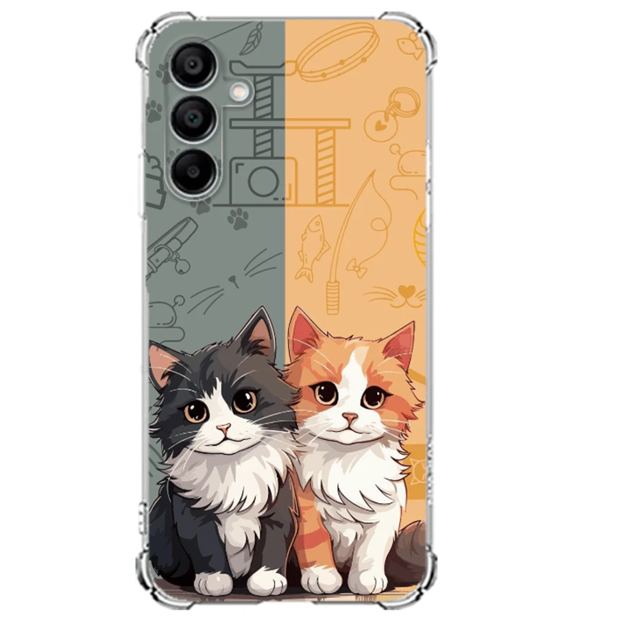 Capa Capinha de Celular Personalizada Tpu  Gatos