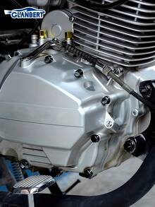 GLANBERT Upgraded Version 30pcs/Set Motorcycle Screw Cover Decorative Motorbike Accessories Plastic Kit Head Parts Nuts Styling Cover - Red - View 8