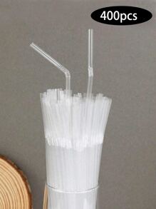 10-500 piezas Pajitas de plástico negras flexibles, pajitas de fiesta onduladas, pajitas de plástico para beber, agitadores de café y cócteles, accesorios para bebidas, para batidos, smoothies, boba, té de burbujas, café con hielo, perfectas para casa, camping, picnic, fiestas, suministros para fiestas, uso doméstico, útiles escolares, vuelta al cole