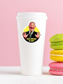 1PC The Swing Is On! - Antony Green Sticker,Funny Sticker,Vinyl Sticker,Die Cut Sticker, For Laptop, Phone Case Sticker. Etc - Multicolor - View 4