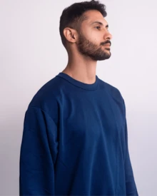 Men's Sweatshirt - Azul Marino - Ver 2