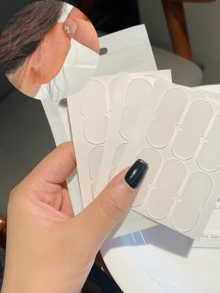 6 片/张耳贴按压矫正，耳朵辅助自粘隐形耳朵矫正带，美容耳贴，耳贴隐形耳夹矫正器，用于角色扮演和服装，舒适、牢固的耳部提升贴，用于化妆和美容