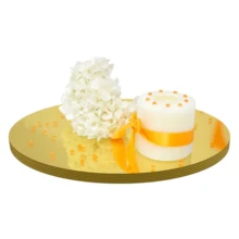 12pcs Gold Acrylic Mirror Tile - 200x1.5mm, Ideal For Wedding Table Decor - Multicolor - View 3
