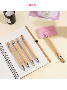 100pcs/80pcs/50pcs/10pcs/1pc Customizable Ballpoint Pen, Suitable For Wedding Favors, Daily Office Use, Students, Teachers, Gifts For Friends, Family, Parents, Colleagues, And Children's Festivals, Multi-Functional For Office, For School, For Classroom, High School Senior High School Students, College Students, University Students, Freshman, Sophomore, Underclassmen, Multi-Functional, Ornamental, Personalized, Unique, Customized, Workers, Clients, Students, For Business/Work/Office, For School - 彩色 - 查看 14