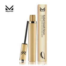 Eyelash Growth Serum – Natural Lash Enhancer For Longer, Thicker & Fuller Lashes | Nourishing Formula With Biotin & Peptides | Safe For Daily Use On Lashes & Brows - Gold - View 5