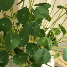 1/2/3件装人造绿色植物枝叶，适用于DIY花墙、场景装饰、客厅/卧室花瓶插花、婚礼、派对、家居装饰、桌面摆件。秋冬季仿真树叶，家居装饰、桌面装饰、农舍风格装饰，抗紫外线人造花，适用于悬挂式花园、门廊、窗台、花盆和户外装饰。 - 綠色 - 查看 4