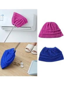 5pcs Super Soft Microfiber Cleaning Cloths, Reusable And Washable, Suitable For Squeegee, Mop, Floor, Kitchen, Car Windows, Strong Absorbency, No Shedding, No Residue. - Multicolor - View 8