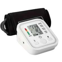1 pieza Monitor de presión arterial, instrumento de medición automático de presión arterial doméstico, monitor de presión arterial de tipo brazo, monitor de presión arterial en inglés neutro con enchufe USB- ¡Esta herramienta no incluye baterías!