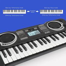 Piano digital de 37 teclas, piano musical de simulación