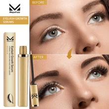 Eyelash Growth Serum – Natural Lash Enhancer For Longer, Thicker & Fuller Lashes | Nourishing Formula With Biotin & Peptides | Safe For Daily Use On Lashes & Brows - Gold - View 1