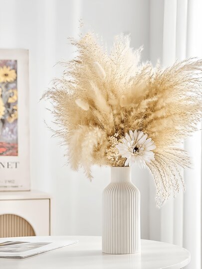 Wit Ceramic Vase, Warm Home ation, Small Pampas Grass Bedroom Office Students, Storage, Wedding Ho Jewelry Best Flower Vase Glass view 7