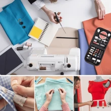Portable Sewing Kit Box, 10pcs Home Sewing Tools Set, Includes Sewing Accessories And Supplies Multi-Color Threads, Needles Kit, For Minor Repairs, Basic Mini Travel Sewing Kit For Emergency Mending - Multicolor - View 6