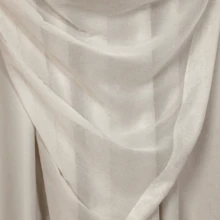 Linen Gauze Voile Curtain CHOOSE SIZE With Microfiber Lining For Rod - Tự nhiên - Xem 3