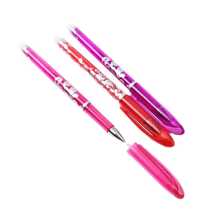 24/36/48 Stücke löschbarer Fineliner Set, 8 Farben, nachfüllbar, tragbarer Clip Schreibstift, ultra-feiner Spitze, runder Kunststoffkörper, Schnappverschluss, perfekt für Schule und Bürobedarf, Geschenke zur Einschulung