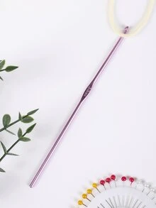 金属钩针，颜色鲜艳，2mm/3mm/4mm/5mm（钩针颜色随机）- 非常适合针织、钩针编织、手工工艺品 - 彩色 - 查看 3