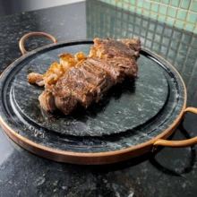 Stone Griddle For Meats - Grey - View 3