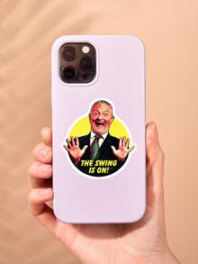 1PC The Swing Is On! - Antony Green Sticker,Funny Sticker,Vinyl Sticker,Die Cut Sticker, For Laptop, Phone Case Sticker. Etc - Multicolor - View 3