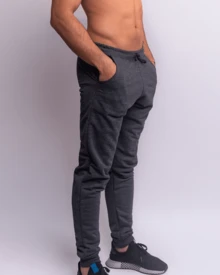 Men's Sweatpants - 灰色 - 查看 3