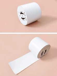 1pc Transparent Elastic Bandage Tape, Women Breast Lift Tape, Chest Sticker Bra, Breathable & Trimmable, Sports Moisture-Wicking Gather Tape - White - View 6