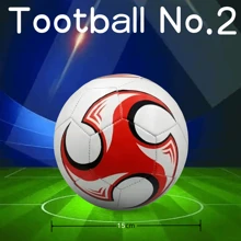 Piłka nożna w kształcie wiru w rozmiarze 2, odpowiednia dla uczniów uprawiających sporty na świeżym powietrzu