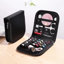 Portable Sewing Kit Box, 10pcs Home Sewing Tools Set, Includes Sewing Accessories And Supplies Multi-Color Threads, Needles Kit, For Minor Repairs, Basic Mini Travel Sewing Kit For Emergency Mending - Multicolor - View 11