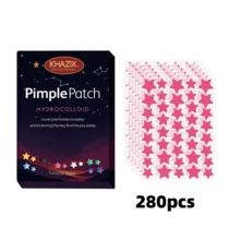 星形痘痘贴 适用于面部水胶体，1400 片，水胶体痤疮贴，可爱星形痘痘贴 - 彩色 - 查看 11