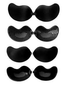 2Pcs Adhesive Bras: Silicone Adhesive Bras, Women's Invisible Bras, Strapless Bras For Backless And Strapless Dresses, No Nipple Cover Push Up Bras-(The Product Runs Small. It Is Recommended To Take The Next Size Up) - Multicolor - View 23