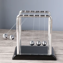 1 Pc Newton's Cradle Pendulum Ball, Large & Small Size, Creative Home Gift, Living Room Decor, Balanced Pendulum Desk Decoration
