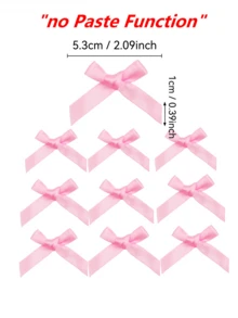 20 件粉色缎带蝴蝶结礼品包装，香槟酒瓶，蛋糕，糖果袋，DIY 手工艺品，礼物，婚礼，婴儿送礼会，婚礼送礼会，圣诞节，生日，户外派对，露营，万圣节圣诞礼物 - 彩色 - 查看 16