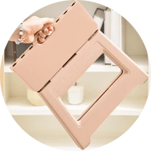 Upgraded Foldable Stool, Portable Mini Folding Stool, Small Camping Chair, Lightweight Yet Sturdy, Collapsible Telescopic Folding Stool, Compact Folding Camping Stool, Foldable Portable Chair, Small Folding Stool For Adults Outdoor, Fishing, Hiking, Travel, BBQ, Camping, Gardening, Shower