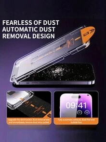 Bộ 2 miếng dán màn hình cường lực chống nhìn trộm, phù hợp với 16/15/14 Plus/13/12/11 Pro Max (6.1/6.7 inch), XR/XS Max, bảo vệ toàn diện sự riêng tư, lớp phim phụ chống bụi, dễ dàng lắp đặt, tầm nhìn rõ nét, bảo mật cạnh bên, chống bám vân tay, chống nước và chống trầy xước, tương thích với dòng X-16. - màu đen - Xem 6
