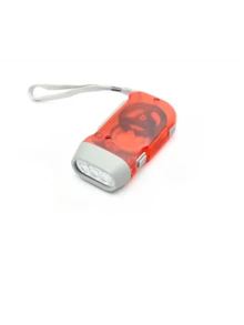 Hand Pressed Automatic Power Generation Emergency Flashlight, Very Suitable For Hiking, Outdoor Sports, Power Outages, Easy To Use External Hand Pressed Automatic Power Generation Emergency Flashlight, Manual Super Bright And Convenient Mini Flashlight - Multicolor - View 8