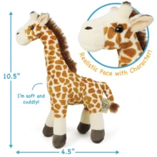 Evelyn The Giraffe - 11 Inch Stuffed Animal Plush