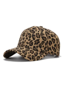1pc Unisex Baseball Cap, Summer Fashion Leopard Print Sun Hat For Men & Women - Multicolor - View 1