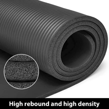 Pilates Yogamatte Fitnessmatte Gymnastikmatte Bodenmatte Rutschfest 1mm / 1.5cm