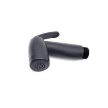 Ducha Higienica Luxo Metal Preta Acionamento 1/4 Volta Com Gatilho - Preto - Visão 6