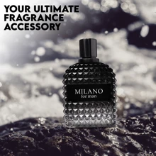 Milano Inspired Cologne For Men - Woody Aromatic Fragrance - Floral Twist Blended With A Cool Facet Of Mineral Notes & Salt - Edgy Yet Masculine Scent - Cologne Or Everyday Use