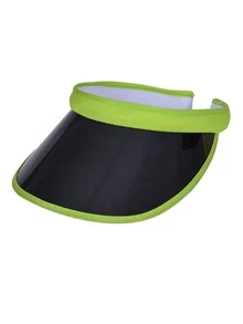 2pcs Plastic Sunshade Peaked Cap, Outdoor Advertising Running UV Protection Sun Hat With Customized LOGO, European & American Style - A - View 7