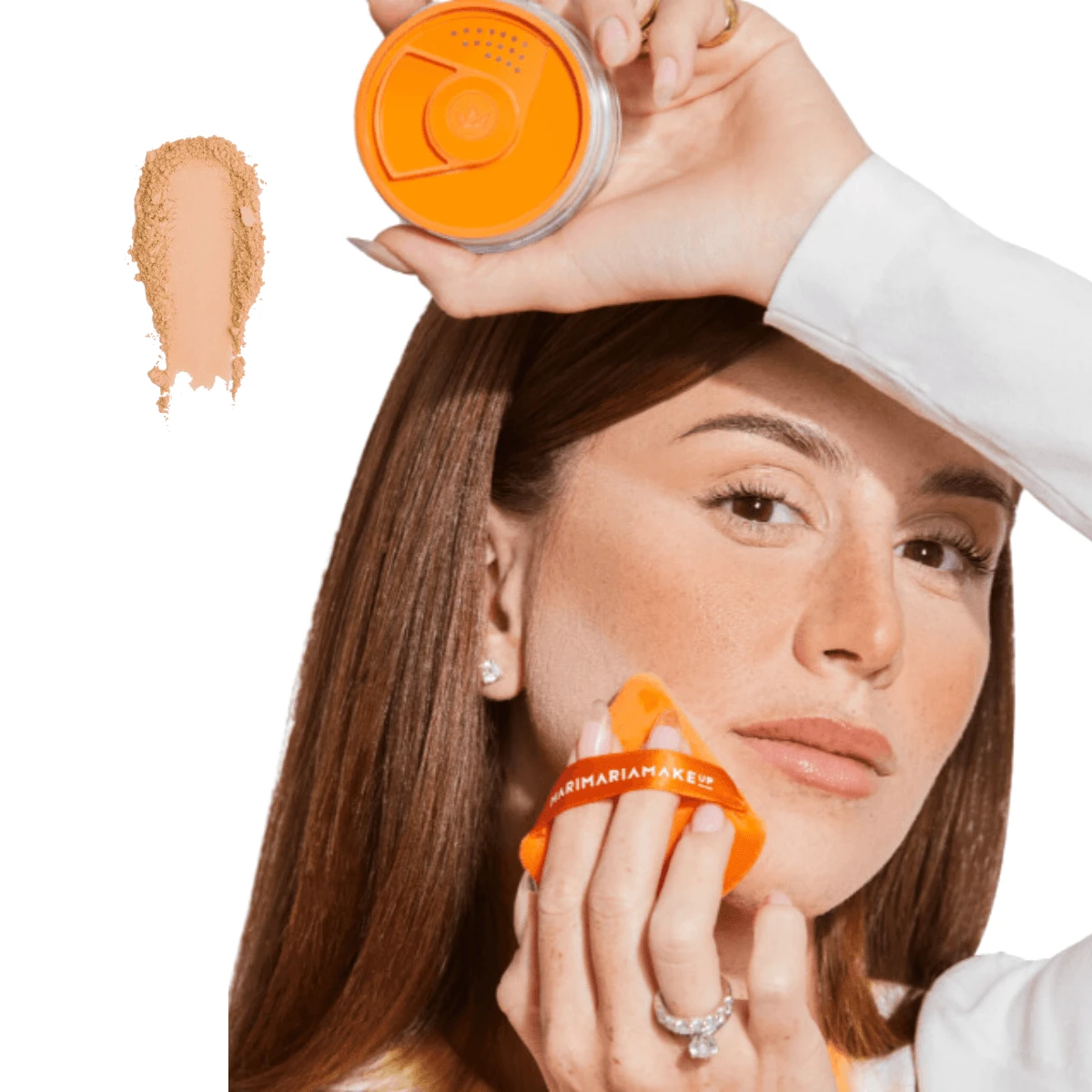 Mari Maria Invisible Silk Loose Face Powder - BANANA - View 1
