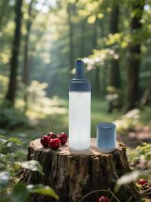 1 pieza Botella de bomba de plástico PETG de 130ml para empaque de cosméticos y contenedores de maquillaje