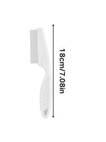 2pcs Extra Large Size Pet Flea Comb, Grooming Brush Suitable For Dogs, Cats, Rabbits And Other Long/Short Hair Pets, Detangling, Shedding & Skin Massage