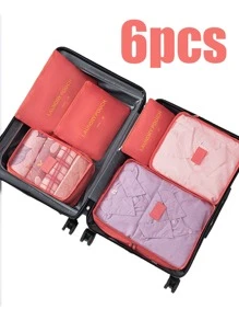 8 Piece Travel Organizer Set Includes: Toiletry Bag, Cosmetic Bag, Shoe Bag, Makeup Bag, Cosmetics Case, Clothing Organizer Bags, Perfume Box, Lingerie Bag, Luggage, Foldable Underwear/Sock Organizer, Garment Bags, Packing Cubes, Travel Accessories, Tote Bag, Tech Organizer, Waterproof Clothes Organizer, Shoes