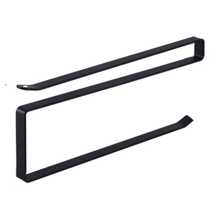 1 pieza Soporte para rollo de papel de cocina, estante de almacenamiento de cocina, sin taladro, soporte para rollo de cocina, soporte para rollo de cocina montado en la pared para cocina, baño, armarios