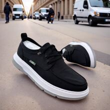 Men's Super Lightweight & Flexible Breathable Jacquard Fabric Casual Business Shoes